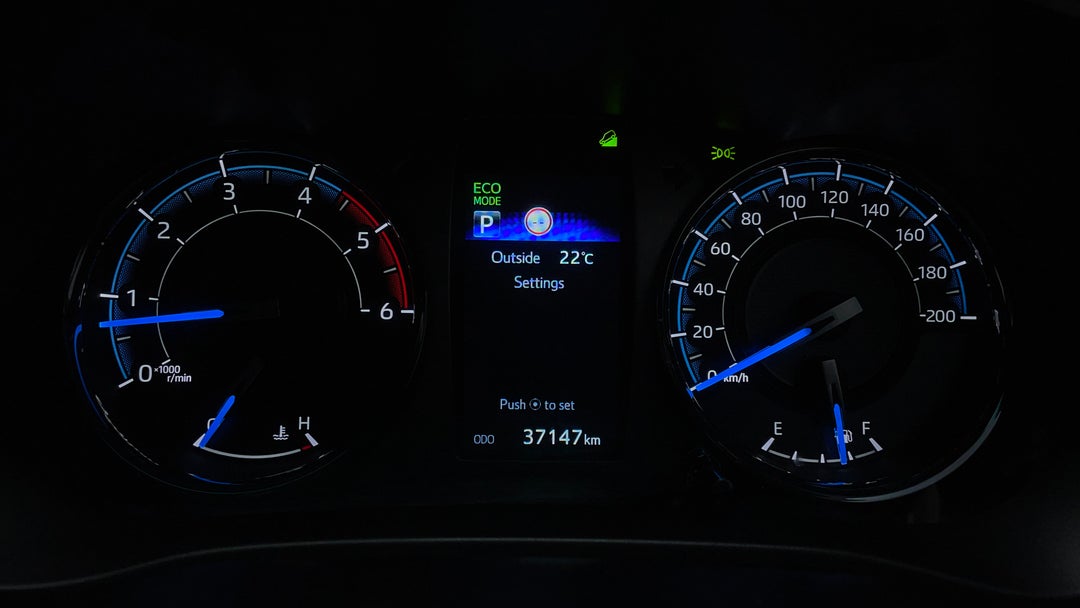 2021 Toyota Hilux Rugged X (4x4), Automatic, 37147 km, Odometer View