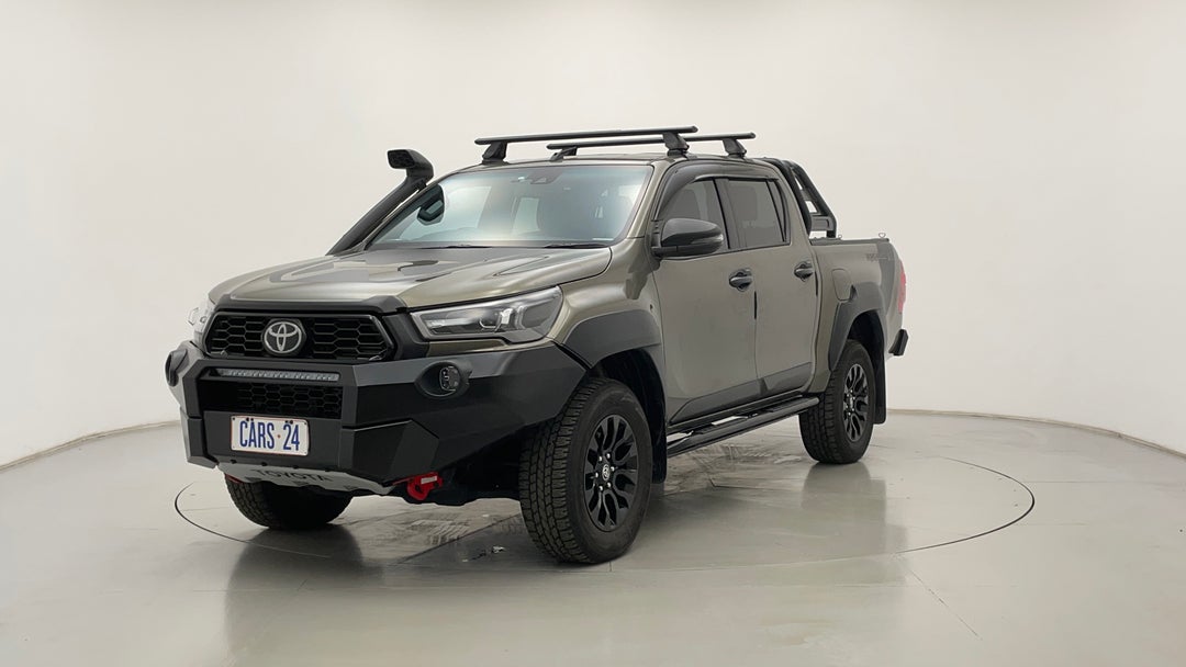 2021 Toyota Hilux Rugged X (4x4), Automatic, 37147 km, Left Front Diagonal (45- Degree) View