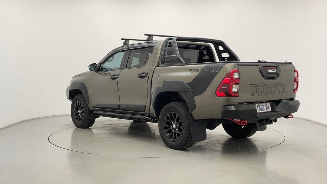 2021 Toyota Hilux Rugged X (4x4), Automatic, 37147 km, Left Back Diagonal (45- Degree) View