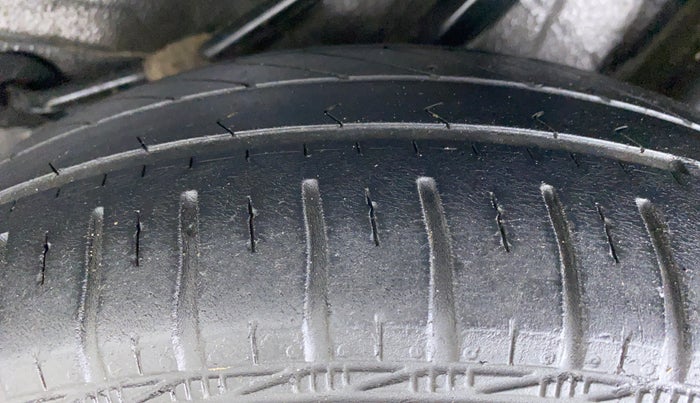 2018 Honda Amaze 1.2 S (O) MT I VTEC, Petrol, Manual, 58,281 km, Left Rear Tyre Tread