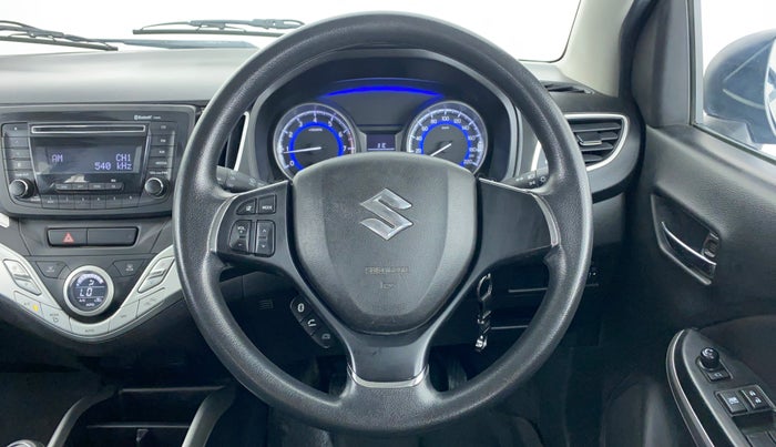2018 Maruti Baleno DELTA 1.2 K12, Petrol, Manual, 26,972 km, Steering Wheel Close Up
