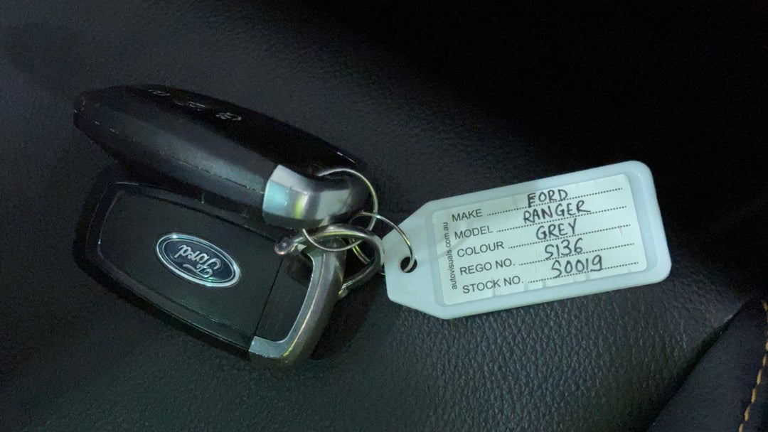 2020 Ford Ranger Wildtrak 2.0 (4x4), Automatic, 74255 km, Key Close-up