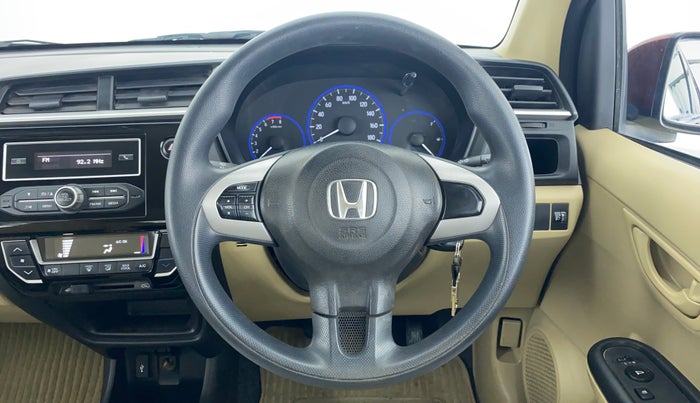 2018 Honda Amaze 1.2 S (O) MT I VTEC, Petrol, Manual, 27,362 km, Steering Wheel Close Up