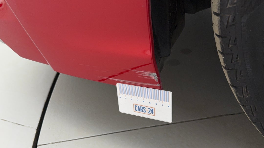 Bumper Front Scratch