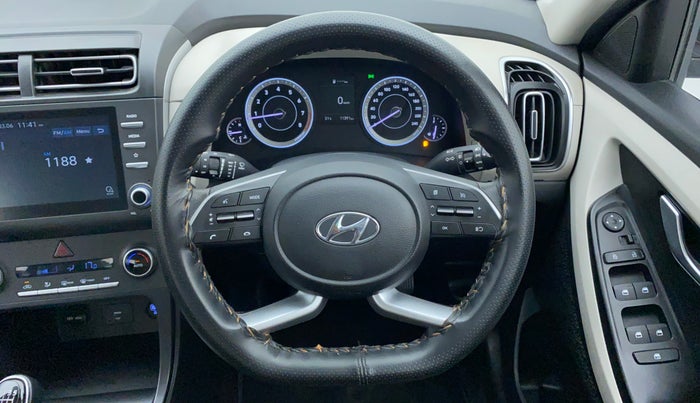 2020 Hyundai Creta S PETROL MT, Petrol, Manual, 11,694 km, Steering Wheel Close Up