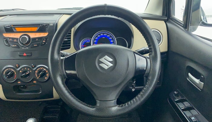 2018 Maruti Wagon R 1.0 VXI AMT, Petrol, Automatic, 16,686 km, Steering Wheel Close Up