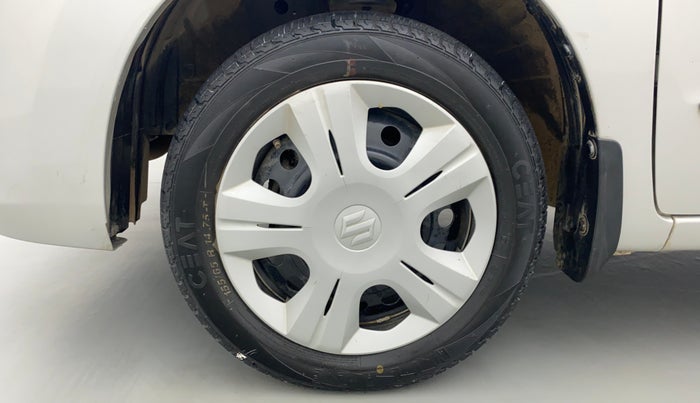 2018 Maruti Wagon R 1.0 VXI AMT, Petrol, Automatic, 16,686 km, Left Front Wheel