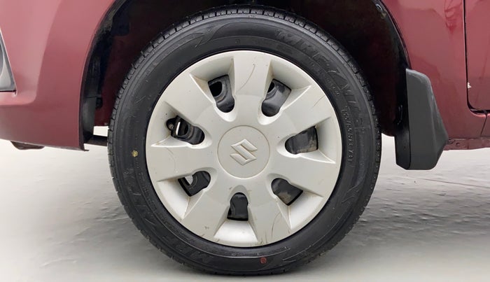 2017 Maruti Alto K10 VXI P, Petrol, Manual, 23,505 km, Left Front Wheel