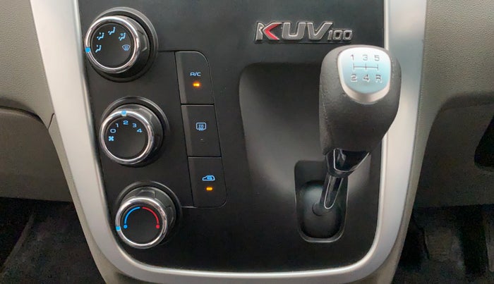 2016 Mahindra Kuv100 K8 6 STR, Petrol, Manual, 33,612 km, Gear Lever