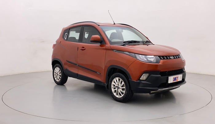2016 Mahindra Kuv100 K8 6 STR, Petrol, Manual, 33,612 km, Right Front Diagonal