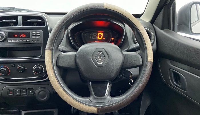 2018 Renault Kwid RXL, Petrol, Manual, 5,936 km, Steering Wheel Close Up