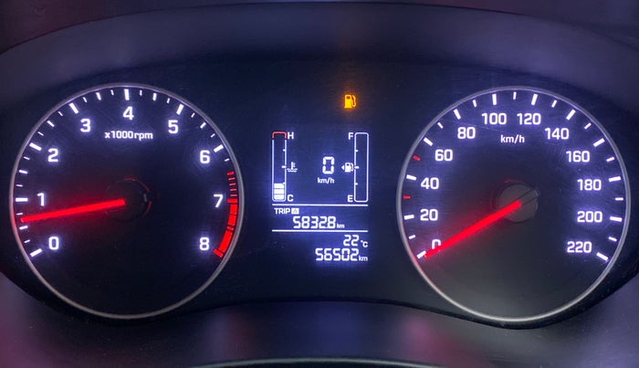 2018 Hyundai Elite i20 SPORTZ 1.2, Petrol, Manual, 56,502 km, Odometer Image
