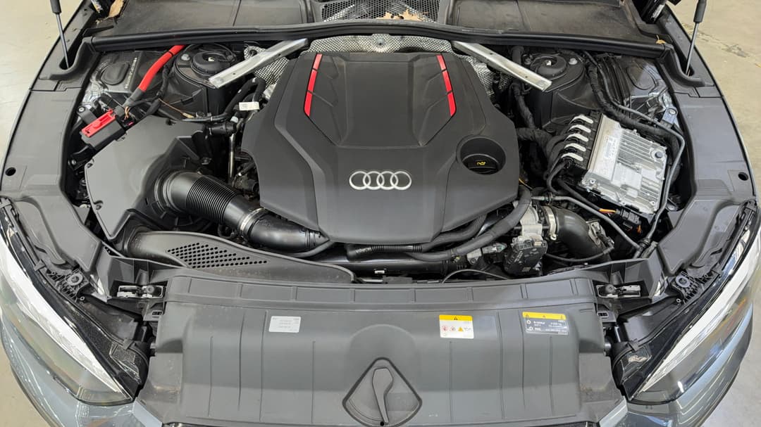 2022 Audi S5 3.0 Tfsi Quattro, Automatic, 18019 km, Open Bonnet (Engine)