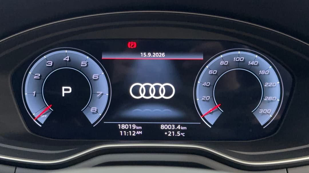 2022 Audi S5 3.0 Tfsi Quattro, Automatic, 18019 km, Odometer View