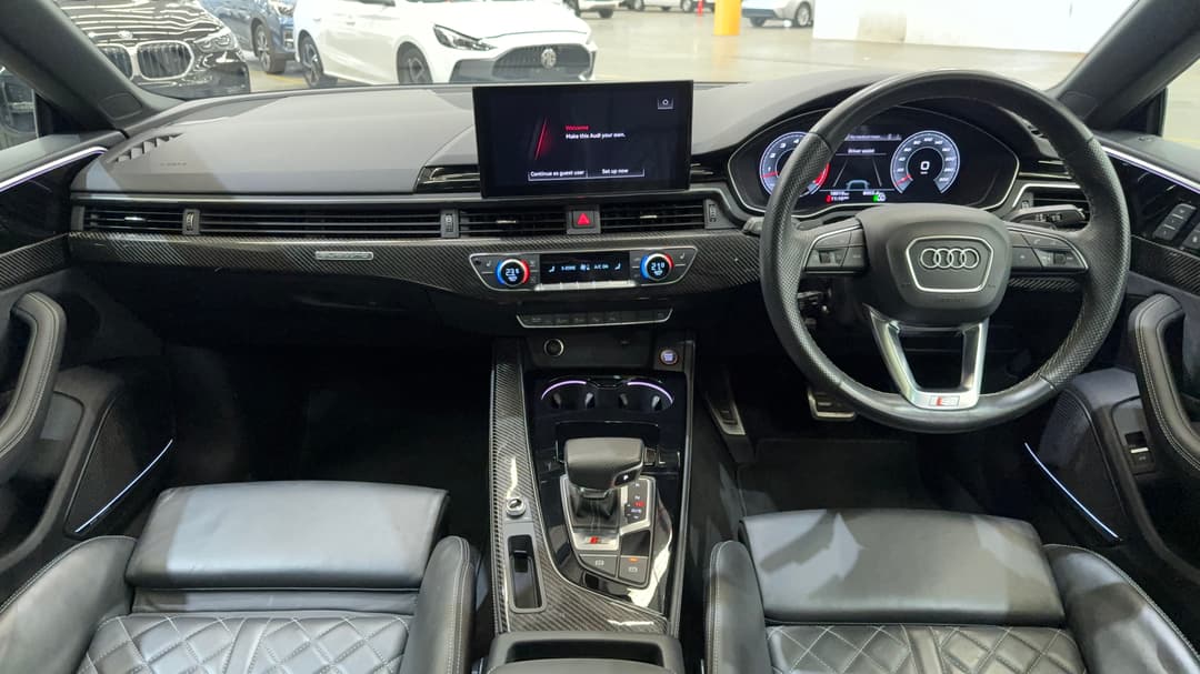 2022 Audi S5 3.0 Tfsi Quattro, Automatic, 18019 km, Dashboard View