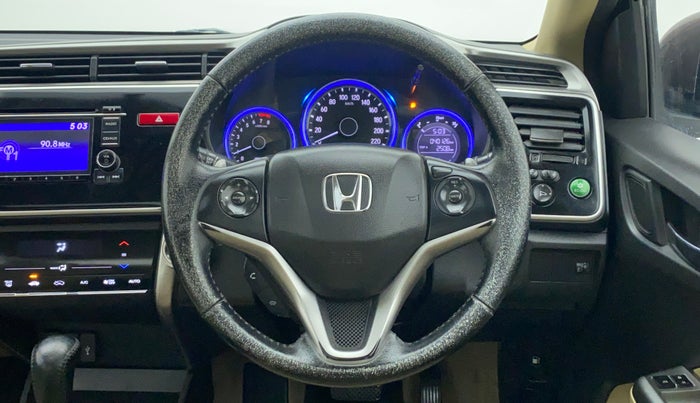 2015 Honda City VX CVT PETROL, Petrol, Automatic, 40,239 km, Steering Wheel Close Up
