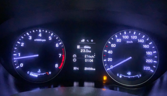 2015 Hyundai Elite i20 ASTA 1.2, Petrol, Manual, 29,982 km, Odometer Image