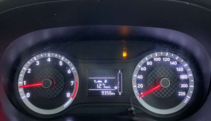 2021 Hyundai AURA S 1.2, Petrol, Manual, 9,356 km, Odometer Image