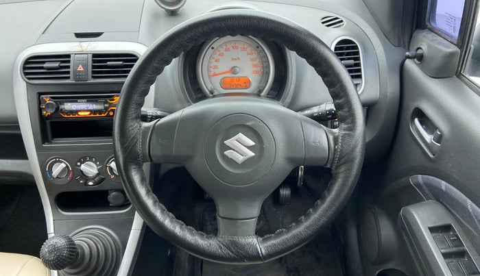 2011 Maruti Ritz VXI, Petrol, Manual, 74,724 km, Steering Wheel Close Up