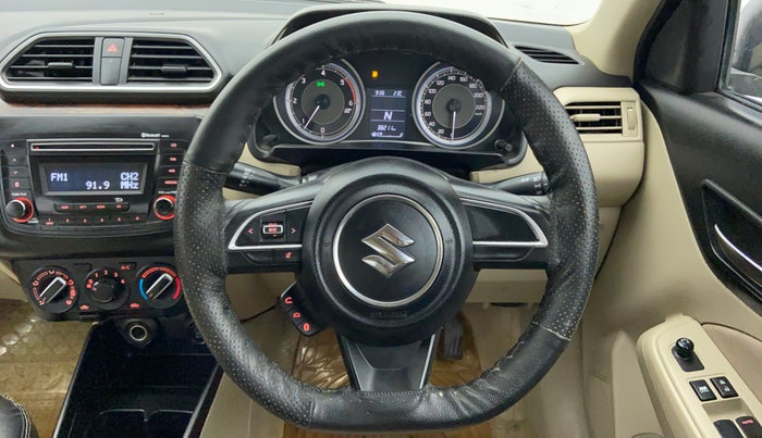 2018 Maruti Dzire VDI AMT, Diesel, Automatic, 39,095 km, Steering Wheel Close-up