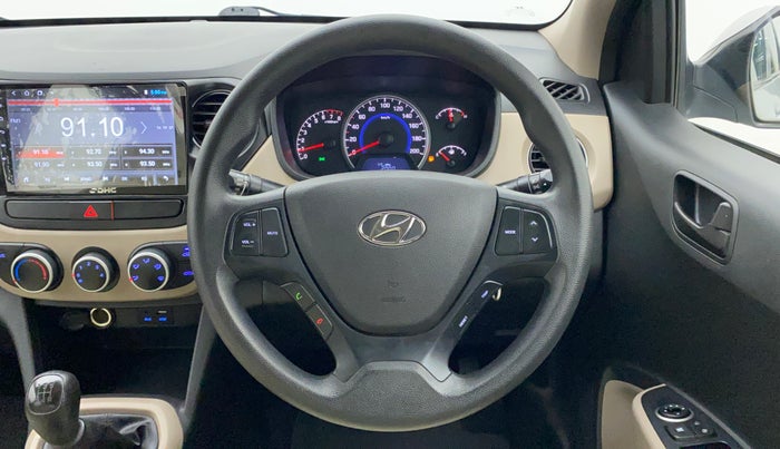 2018 Hyundai Grand i10 MAGNA 1.2 KAPPA VTVT, Petrol, Manual, 45,370 km, Steering Wheel Close Up