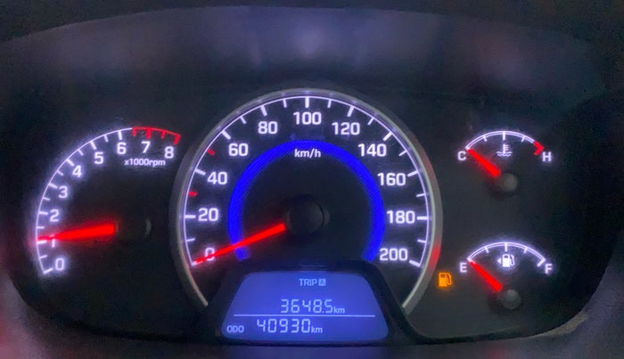2016 Hyundai Grand i10 SPORTZ 1.2 KAPPA VTVT, Petrol, Manual, 40,930 km, Odometer Image