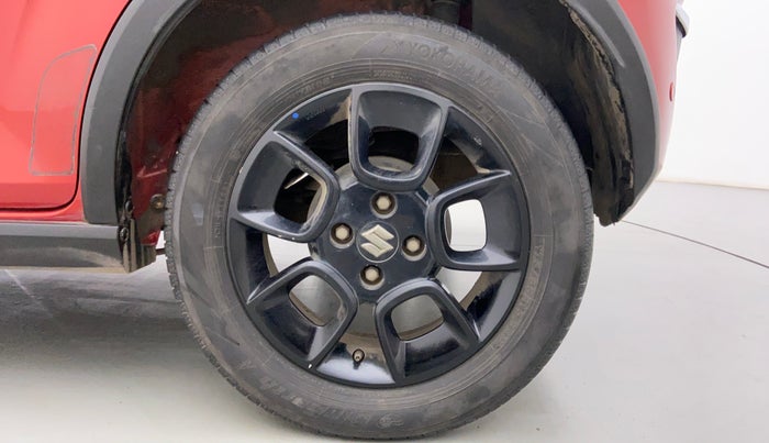 2017 Maruti IGNIS ZETA 1.2 K12 AMT, Petrol, Automatic, 60,491 km, Left Rear Wheel
