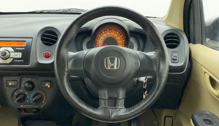 2015 Honda Brio E MT, CNG, Manual, 59,317 km, Steering Wheel Close Up