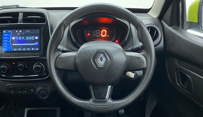 2019 Renault Kwid RXL, Petrol, Manual, 32,089 km, Steering Wheel Close Up