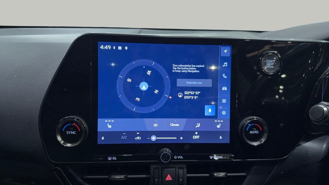 2023 Lexus Nx250 2WD, Automatic, 32906 km, Infotainment System