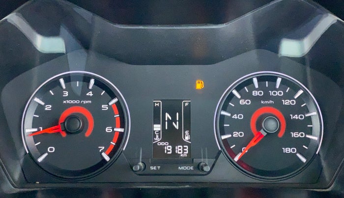 2016 Mahindra Kuv100 K6+ 6 STR, Petrol, Manual, 19,235 km, Odometer Image