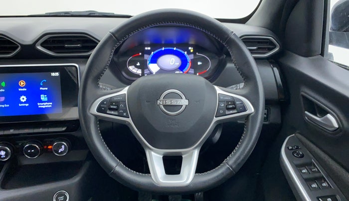 2022 Nissan MAGNITE XV PREMIUM MT, Petrol, Manual, 3,008 km, Steering Wheel Close Up