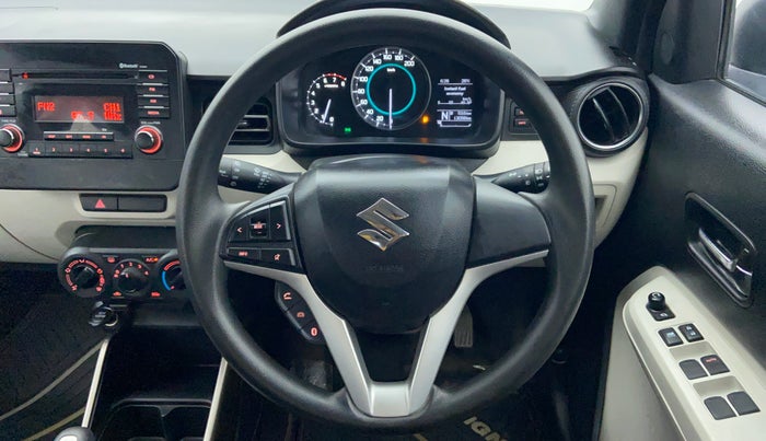 2019 Maruti IGNIS ZETA 1.2 K12 AMT, Petrol, Automatic, 13,440 km, Steering Wheel Close-up