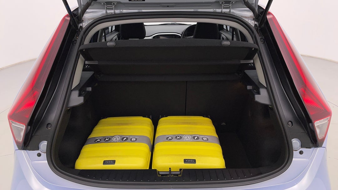 Boot Inside View with Luggage