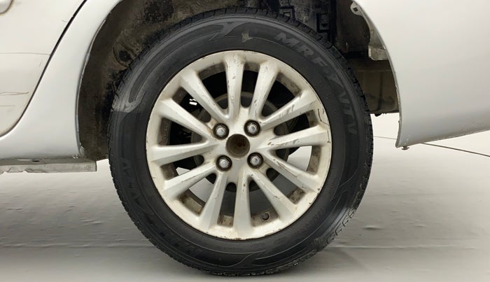 2011 Toyota Etios VX, Petrol, Manual, 92,279 km, Left Rear Wheel
