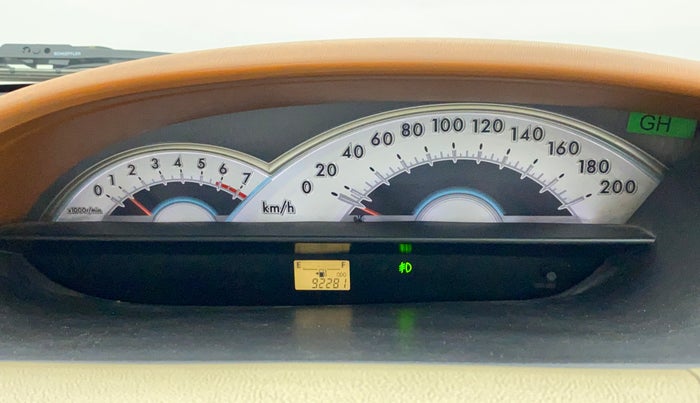 2011 Toyota Etios VX, Petrol, Manual, 92,279 km, Odometer Image
