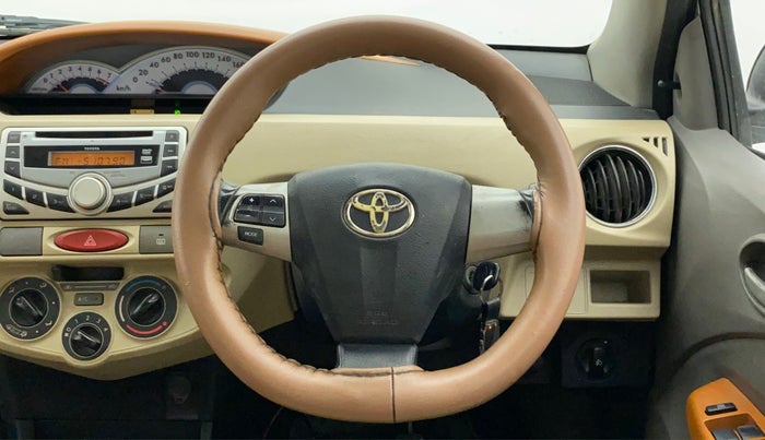2011 Toyota Etios VX, Petrol, Manual, 92,279 km, Steering Wheel Close Up