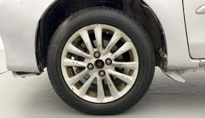 2011 Toyota Etios VX, Petrol, Manual, 92,279 km, Left Front Wheel