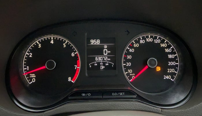 2015 Volkswagen Vento HIGHLINE PETROL, Petrol, Manual, 63,072 km, Odometer Image