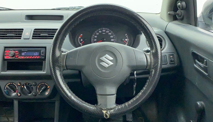 2011 Maruti Swift LXI D, CNG, Manual, 80,296 km, Steering Wheel Close Up
