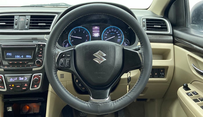 2017 Maruti Ciaz DELTA 1.3 DDIS SHVS, Diesel, Manual, 58,541 km, Steering Wheel Close Up