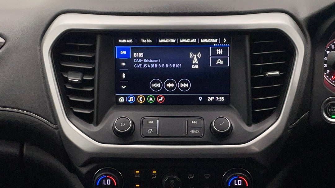 2018 Holden Acadia Ltz-v (2wd), Automatic, 82974 km, Infotainment System