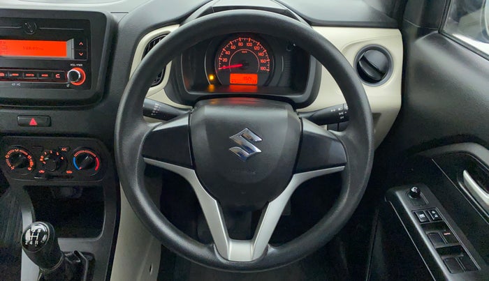 2019 Maruti New Wagon-R VXI 1.0, Petrol, Manual, 19,778 km, Steering Wheel Close Up