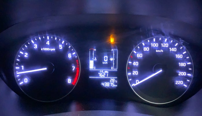 2017 Hyundai Elite i20 ASTA 1.2 DUAL TONE, Petrol, Manual, 43,875 km, Odometer Image