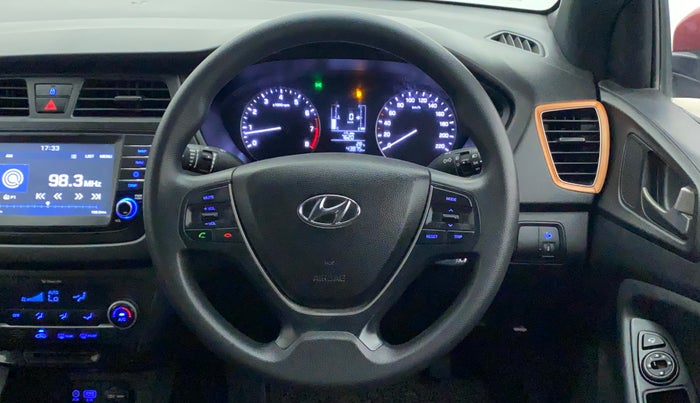 2017 Hyundai Elite i20 ASTA 1.2 DUAL TONE, Petrol, Manual, 43,875 km, Steering Wheel Close Up