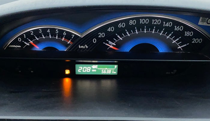 2016 Toyota Etios CROSS 1.2 G, Petrol, Manual, 56,689 km, Odometer Image