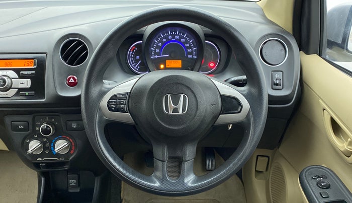 2015 Honda Brio 1.2 S MT I VTEC, Petrol, Manual, 38,940 km, Steering Wheel Close Up