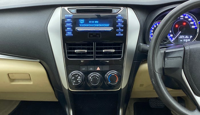 2018 Toyota YARIS J CVT, Petrol, Automatic, 65,064 km, Air Conditioner