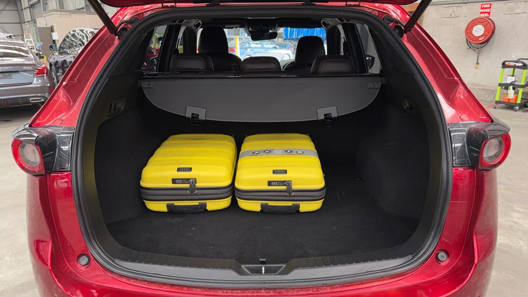 2020 Mazda CX-5 Akera (AWD), Automatic, 145498 km, Boot Inside View with Luggage