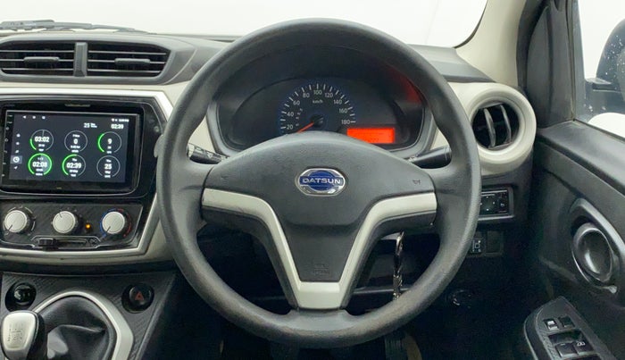 2018 Datsun Go Plus A (O), CNG, Manual, 46,512 km, Steering Wheel Close Up
